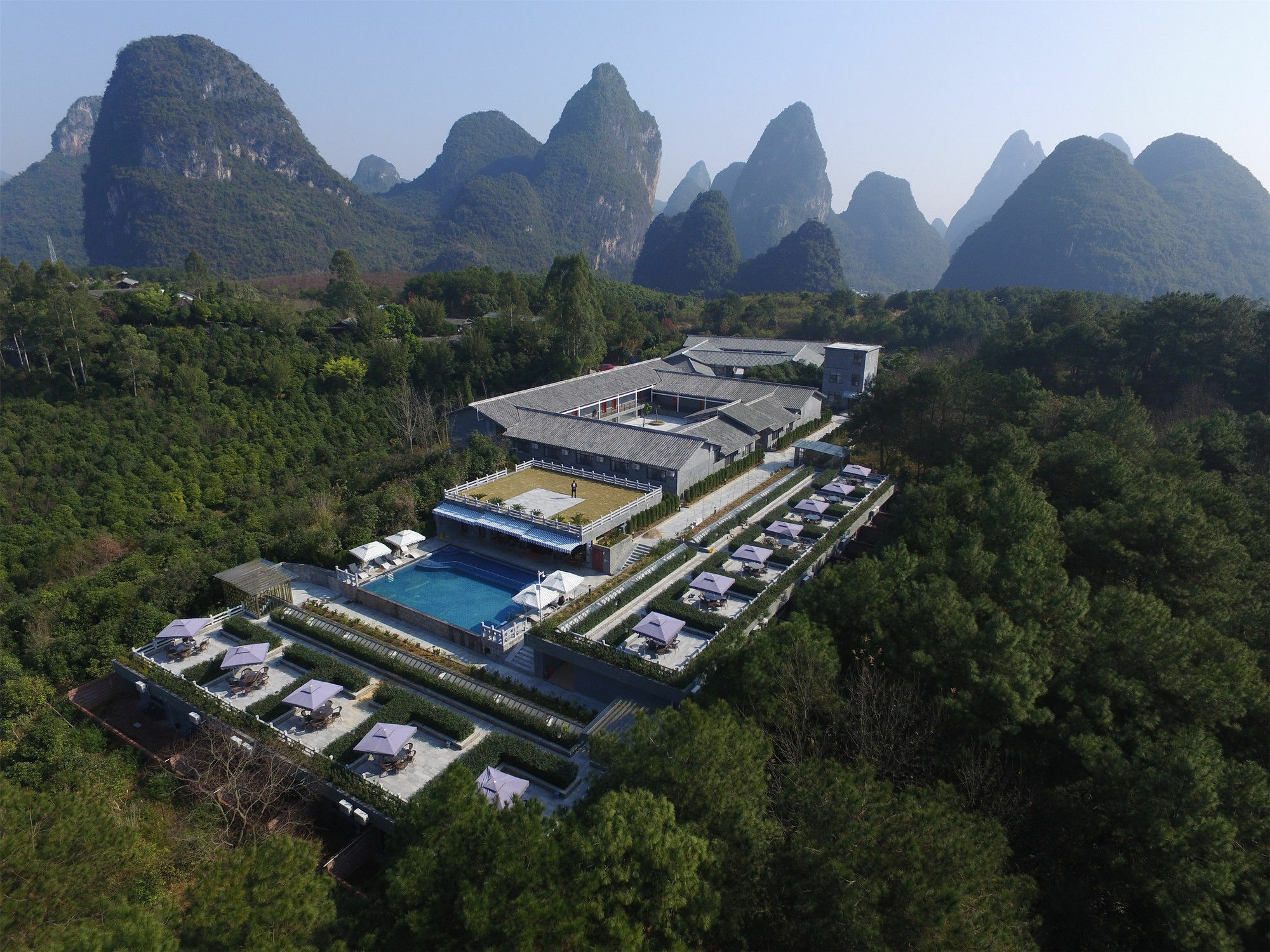 Yangshuo Mountain Top Retreat Eksteriør billede